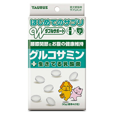 【トーラス】はじめてのサプリ　グルコサミン　30g ☆ペット用品 ※お取り寄せ商品【賞味期限:3ヵ月以上】