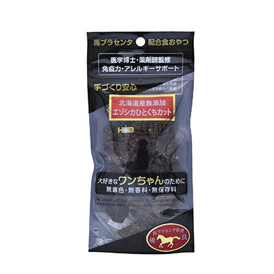 【THB JAPAN】馬プラセンタエゾシカひとくちカット　30g ☆ペット用品 ※お取り寄せ商品【賞味期限:3ヵ月以上】